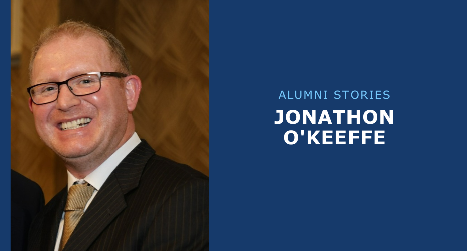 Alumni Story Jonathon O'Keeffe